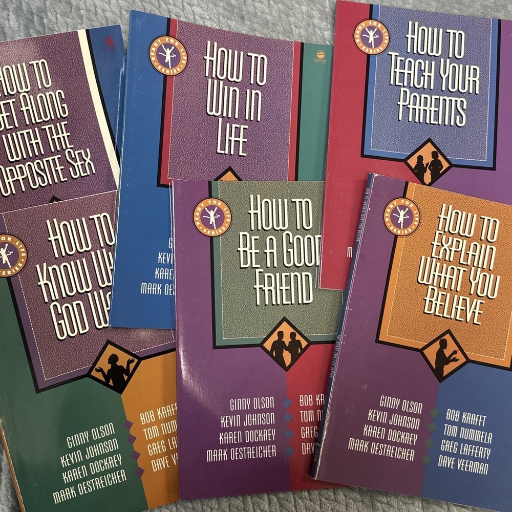 Ready For Life Series Church Resource Bible Study Teens Youth Group Workbooks